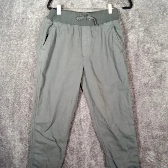 Original paperbacks cotton linen blend pants gray men's size small - Picture 2 of 8